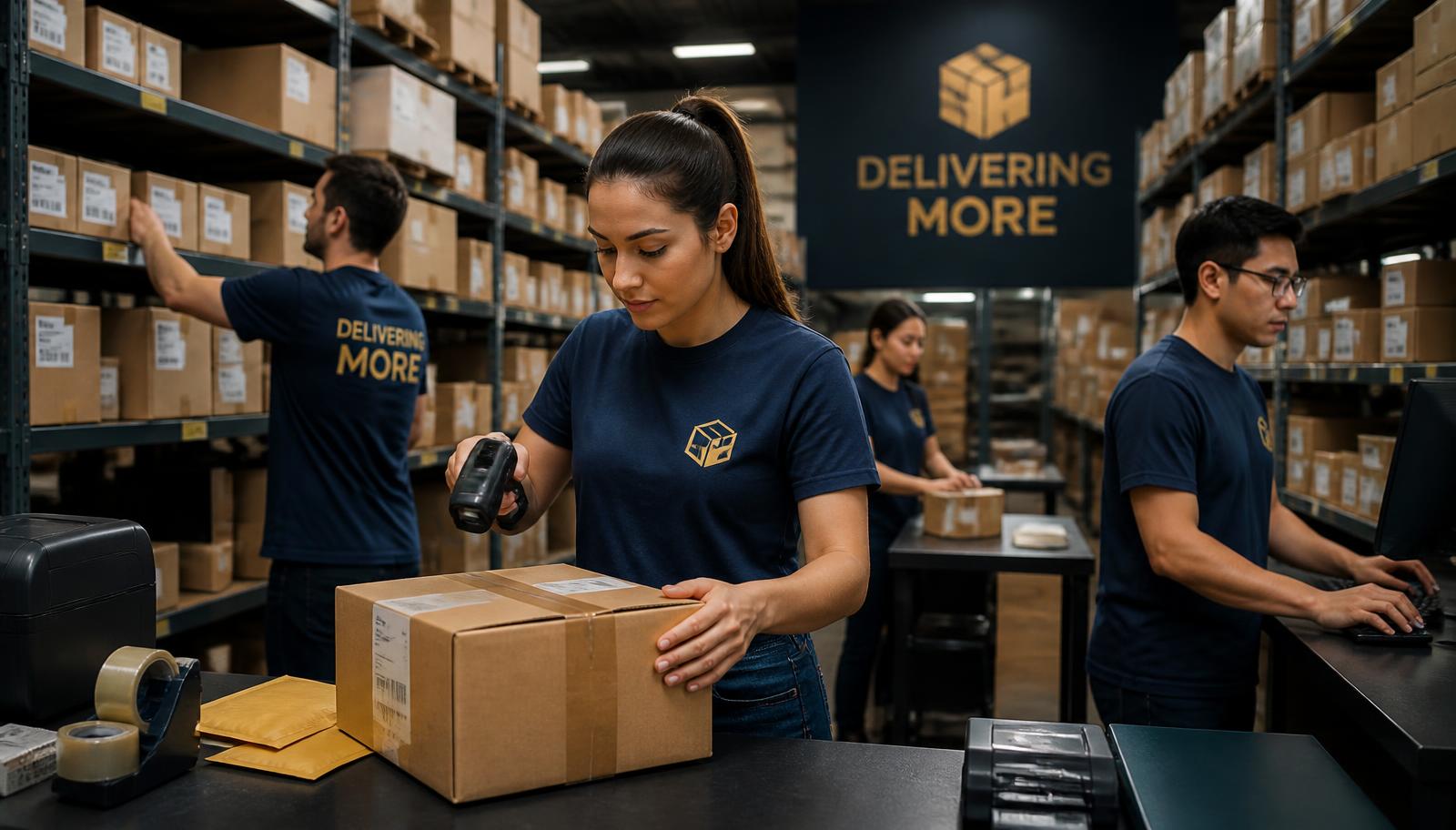 Processo de expedição de pedidos em um e-commerce
